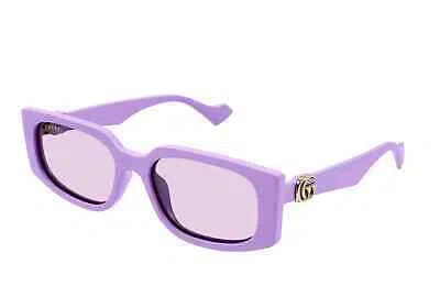 GUCCI GUCCI GG1534S-004-55 PURPLE SUNGLASSES