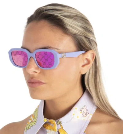 GUCCI GUCCI GG1535S-004 VIOLET SUNGLASSES