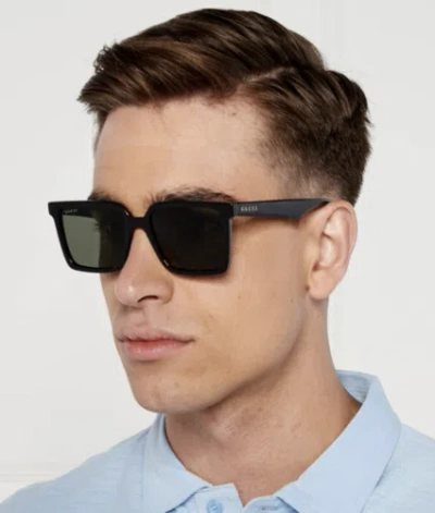 GUCCI GUCCI GG1540S-001 BLACK SUNGLASSES