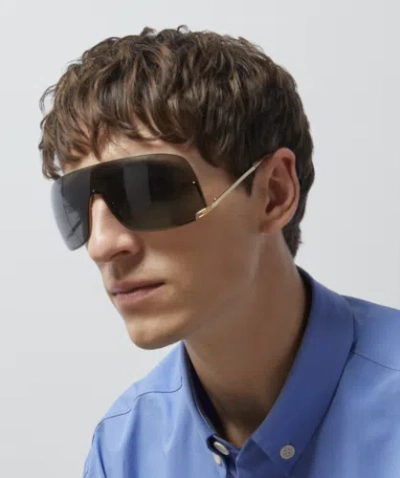 GUCCI GUCCI GG1560S-001-99 GOLD SUNGLASSES