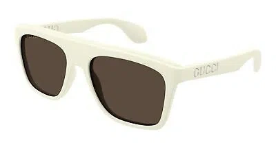GUCCI GUCCI GG1570S-003 WHITE SUNGLASSES