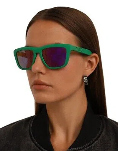 GUCCI GUCCI GG1571S-004 GREEN SUNGLASSES