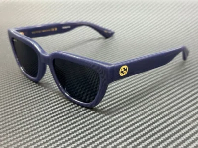 GUCCI GUCCI GG1578S 004 VIOLET BLUE WOMEN'S 54 MM MEDIUM 54 MM SUNGLASSES