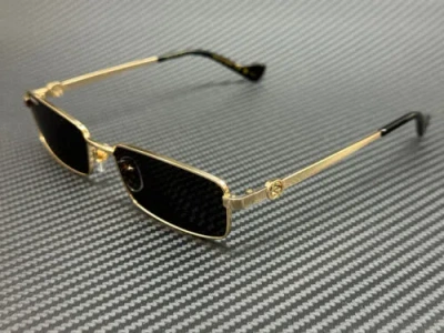 GUCCI GUCCI GG1600S 001 GOLD GREY UNISEX LARGE 56 MM SUNGLASSES