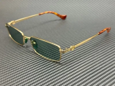 GUCCI GUCCI GG1600S 003 GOLD GREEN UNISEX 56 MM LARGE SUNGLASSES