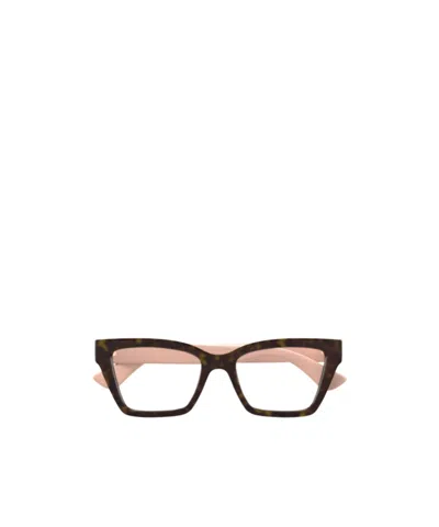 GUCCI GUCCI EYEWEAR RECTANGULAR GLASSES AND FRAMES