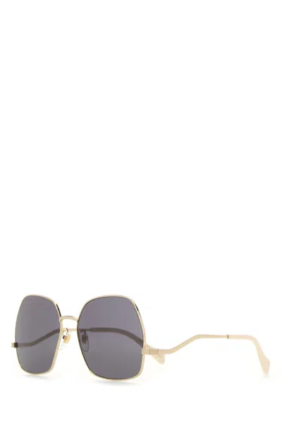 GUCCI GOLD METAL SUNGLASSES