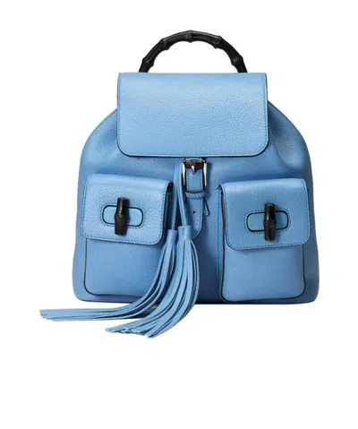 GUCCI GRAIN LOGO BACKPACK