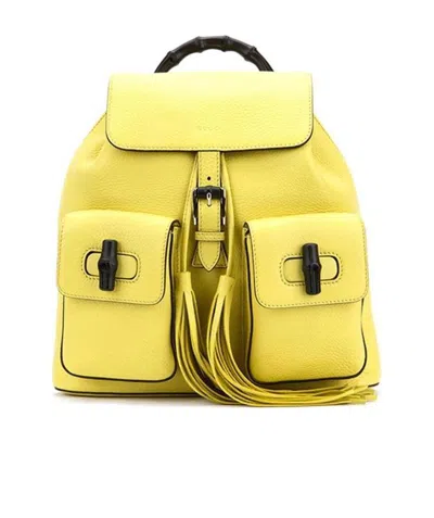 GUCCI GRAIN LOGO BACKPACK