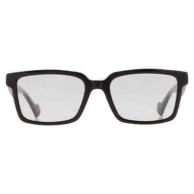 GUCCI GUCCI GREY LOGO CLIP-ON RECTANGULAR MEN'S SUNGLASSES GG1543S 001 54