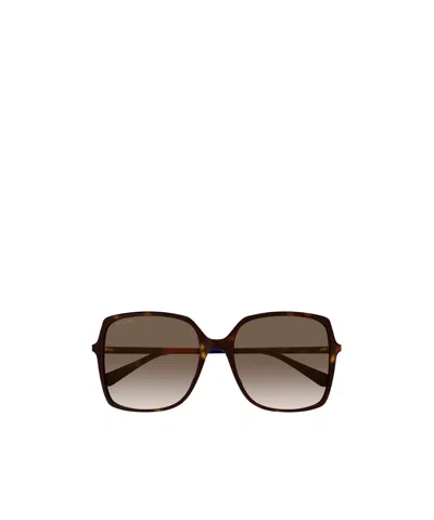 GUCCI SQUARE-FRAME SUNGLASSES