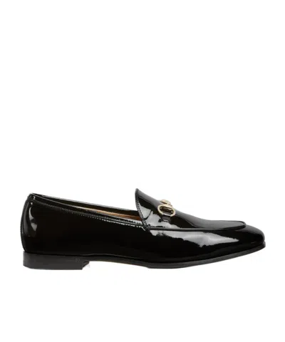 GUCCI GUCCI JORDAAN ZLIP-ON LOAFERS