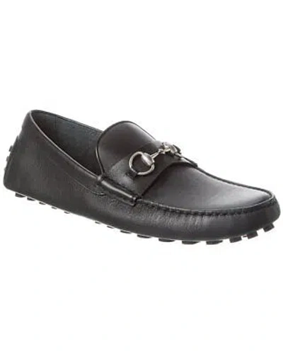 GUCCI GUCCI HORSEBIT LEATHER LOAFER MEN'S