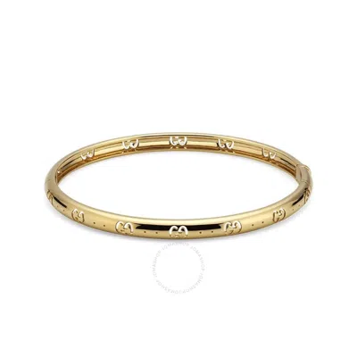 GUCCI GUCCI ICON YELLOW GOLD BANGLE SIZE 17 - YBA809255001