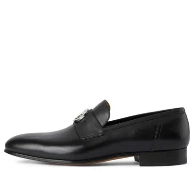 GUCCI Gucci Interlocking G Loafer 'Black Leather'