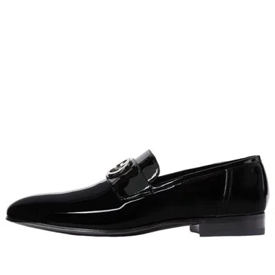 GUCCI Gucci Interlocking G Loafer 'Black Leather'