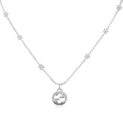 GUCCI GUCCI INTERLOCKING NECKLACE IN SILVER - YBB479221001