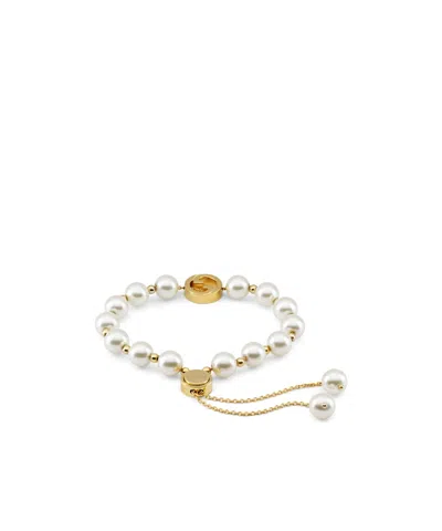 GUCCI GUCCI INTERLOCKING PEARL BRACELET