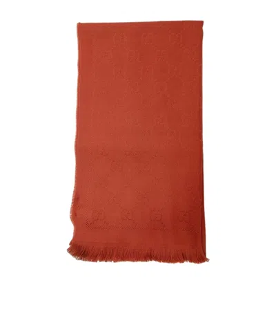 GUCCI JACQUARD KNITTED SCARF