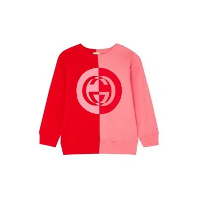 GUCCI GUCCI KIDS LOGO-PRINT COTTON SWEATSHIRT (6-12 YEARS)