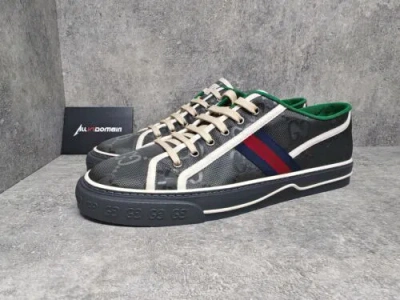 GUCCI LEVEL SS/NEW - GUCCI TENNIS 1977 OFF THE GRID LOW 'GREY' 628709 H9H70 1161