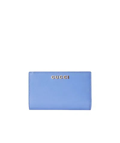 GUCCI LOGO ZIPPER WALLET