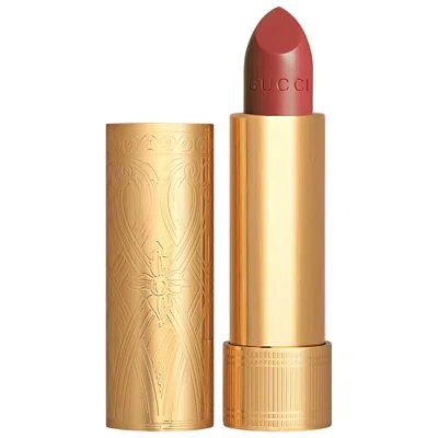 GUCCI LONG LASTING SATIN LIPSTICK 202 MOIRA SIENNA 0.12 OZ/ 3.5 G