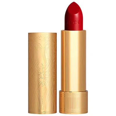 GUCCI LONG LASTING SATIN LIPSTICK 25* GOLDIE RED 0.12 OZ/ 3.5 G