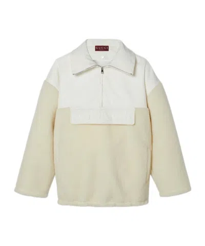 GUCCI GUCCI FLEECE ZIP JACKET