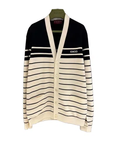 GUCCI GUCCI EMBROIDERY CARDIGAN