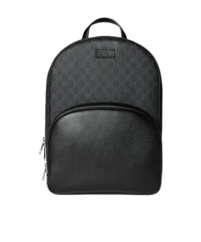 GUCCI GUCCI MONOGRAMMED PANELLED BACKPACK