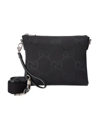 GUCCI GUCCI JUMBO GG MEDIUM MESSENGER BAG
