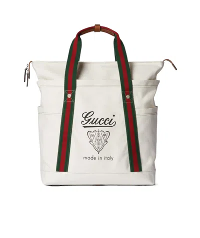 GUCCI GUCCI LARGE PRINTED TOTE BAG