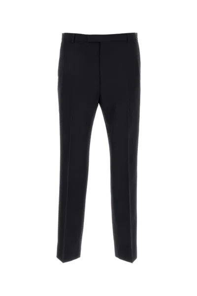 GUCCI NAVY BLUE TAILORED TROUSERS