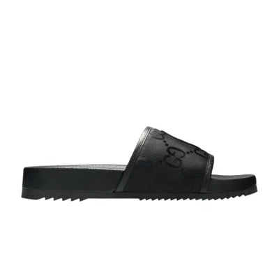 GUCCI GUCCI OFF THE GRID SLIDE 'GG BLACK'