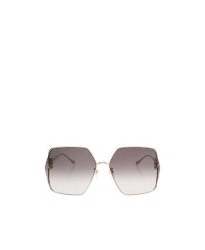 GUCCI GUCCI EYEWEAR SQUARED FRAME SUNGLASSES