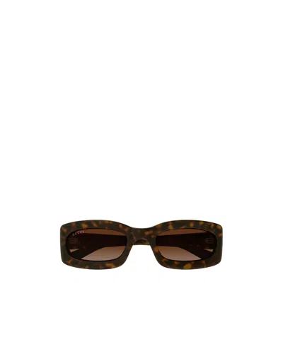 GUCCI GUCCI EYEWEAR RECTANGULAR FRAME SUNGLASSES
