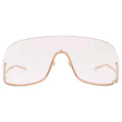 GUCCI GUCCI PINK SHIELD UNISEX SUNGLASSES GG1560S 004 99 GG1560S 004 99