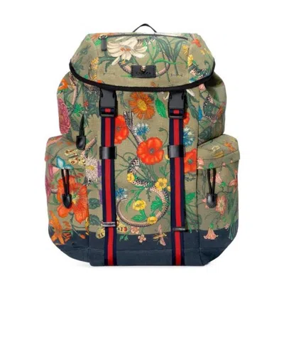 GUCCI PRINTED BACKPACK