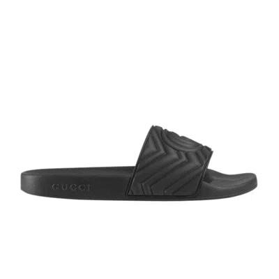 GUCCI GUCCI QUILTED SLIDE 'BLACK'