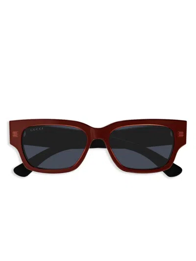 GUCCI RECTANGLE-FRAME SUNGLASSES