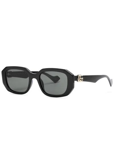 GUCCI GUCCI EYEWEAR RECTANGLE-FRAME WOMEN'S DESIGNER SUNGLASSES