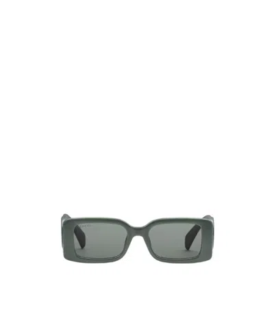 GUCCI GUCCI EYEWEAR RECTANGULAR FRAME SUNGLASSES