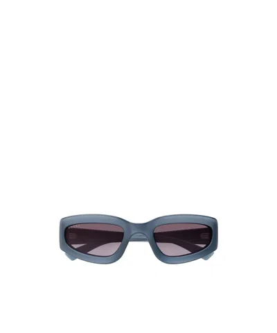 GUCCI GUCCI EYEWEAR RECTANGLE FRAME SUNGLASSES
