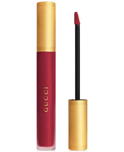 GUCCI ROUGE A LEVRES TRANSFER-PROOF MATTE LIQUID LIPSTICK