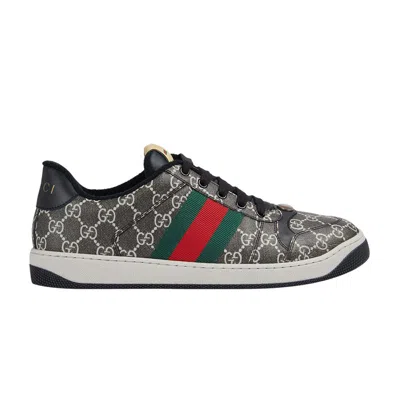 GUCCI GUCCI SCREENER 'GG SUPREME - BLACK GREY'