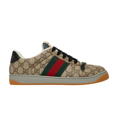 GUCCI GUCCI SCREENER SNEAKER 'GG MONOGRAM - BEIGE'