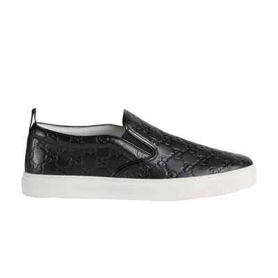 GUCCI GUCCI SIGNATURE SLIP-ON SNEAKER