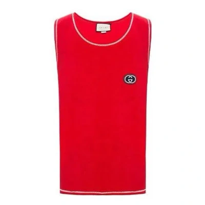 GUCCI Gucci Sleeveless Top 'Red'