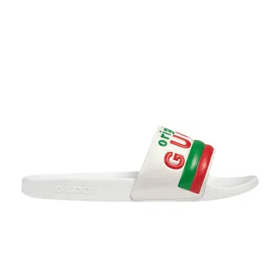 GUCCI GUCCI SLIDE 'ORIGINAL GUCCI - WHITE'